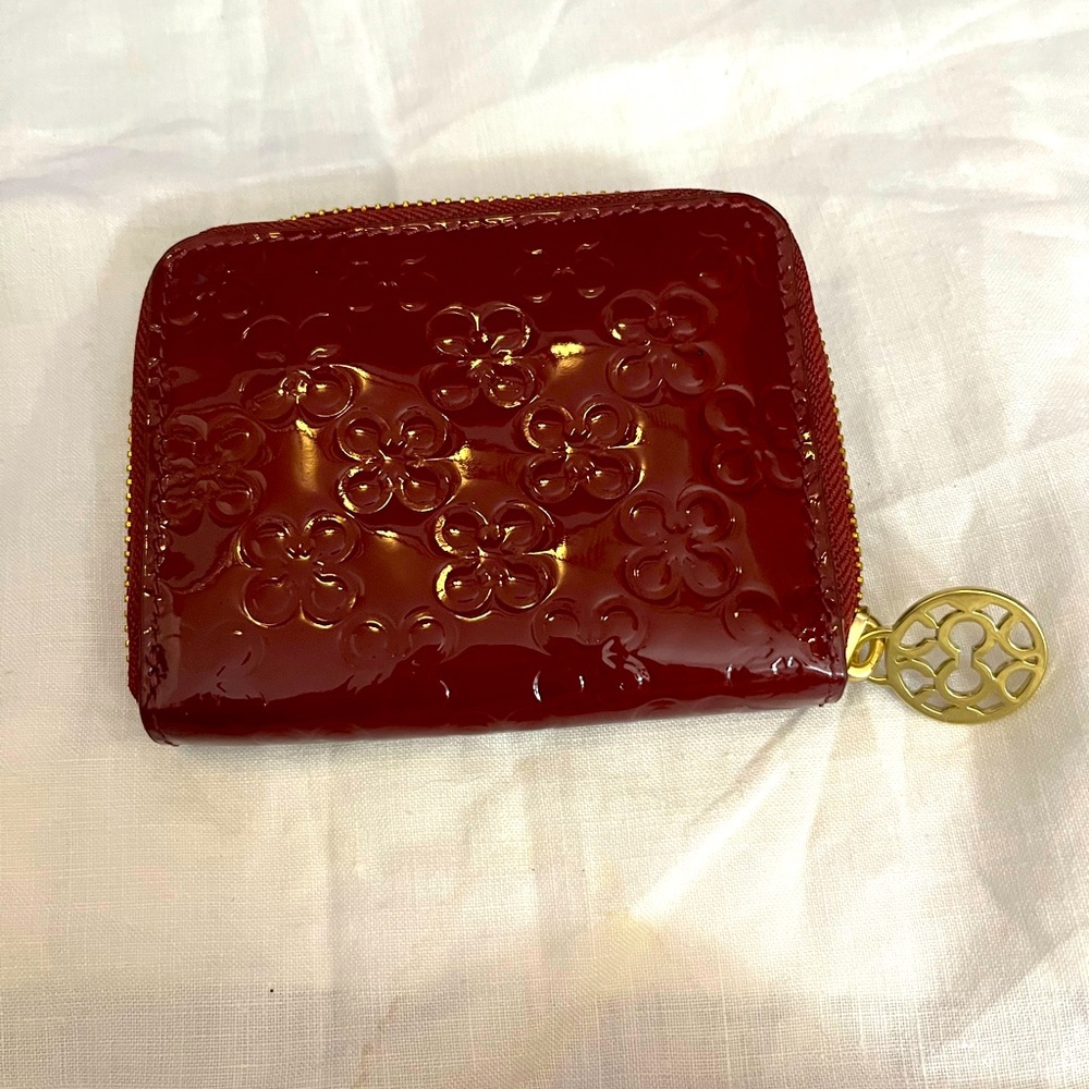 Maroon Coach Wallet